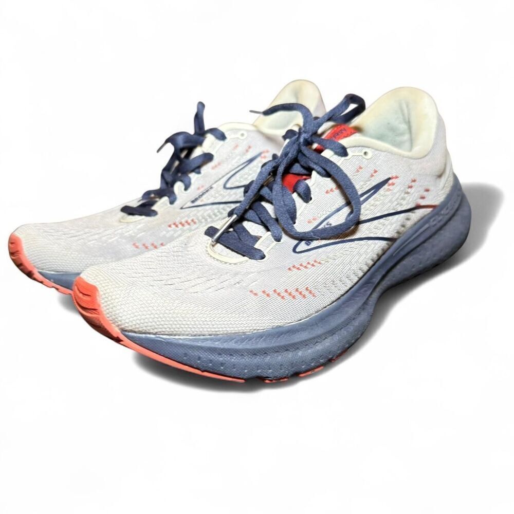 Brooks Men’s Glycerin 19 Gray neutral running athletic shoes Size 8.5